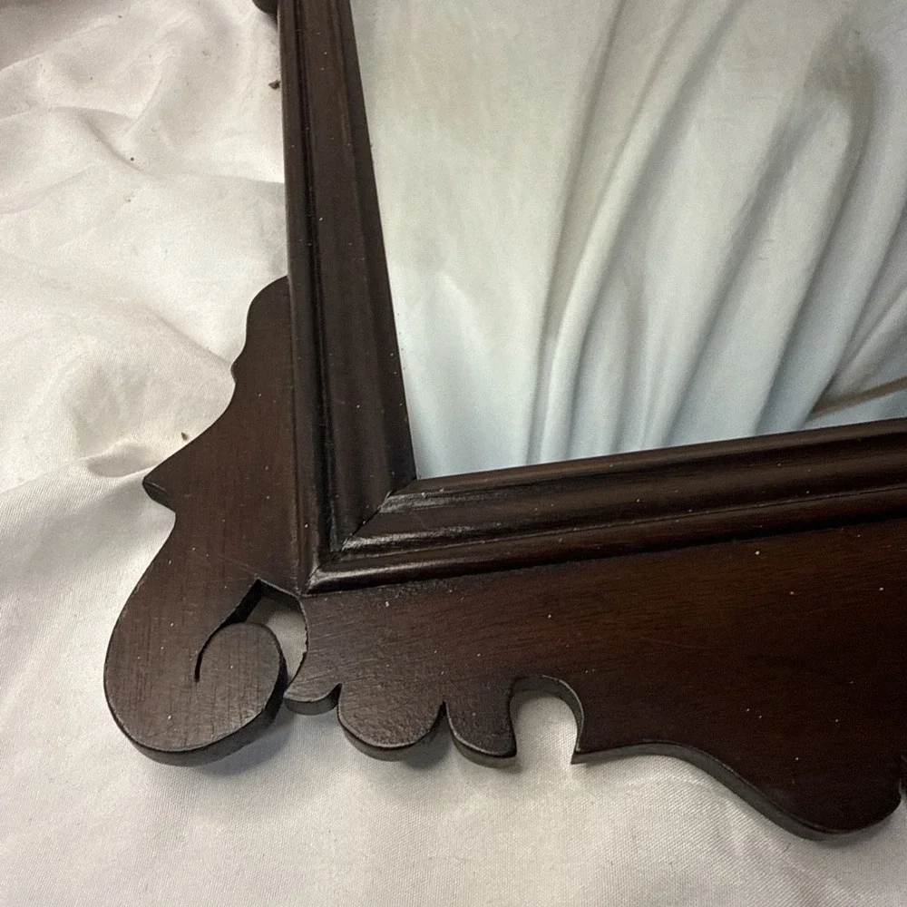 HENKEL HARRIS WILLIAMSBURG MAHOGANY CHIPPENDALE MIRROR Virginia Galleries 20